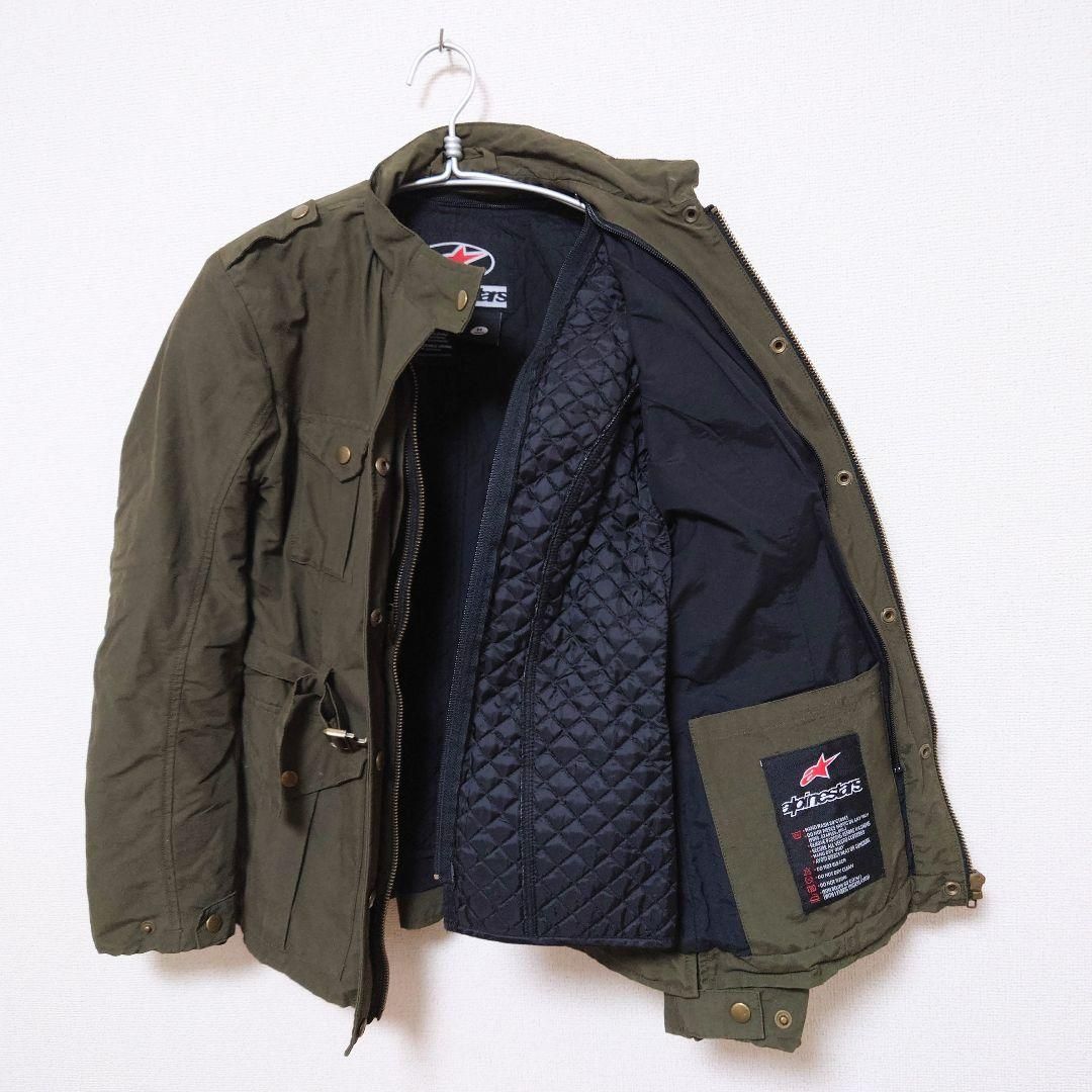 海外直営店直接買い付け！ alpinestars アルパインスターズ プロテクター入り ミリタリージャケット サイズM 【驚きの価格が実現！】