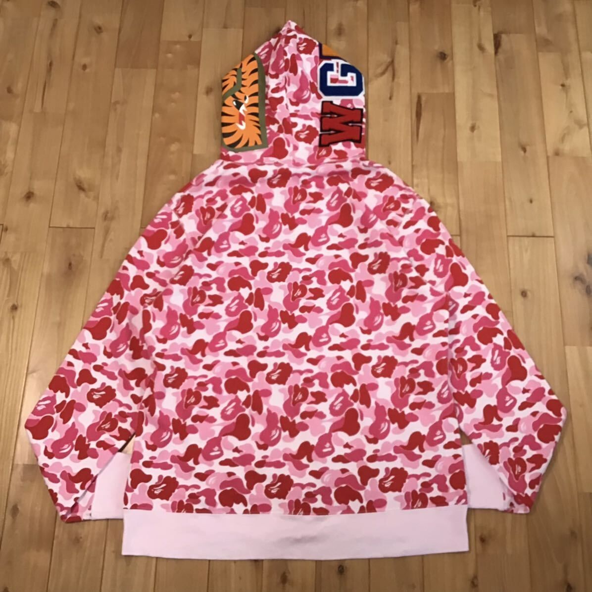 ☆2XL☆ ABC camo Pink シャーク パーカー shark full zip hoodie a bathing ape BAPE エイプ  ベイプ アベイシングエイプ ABCカモ - メルカリ