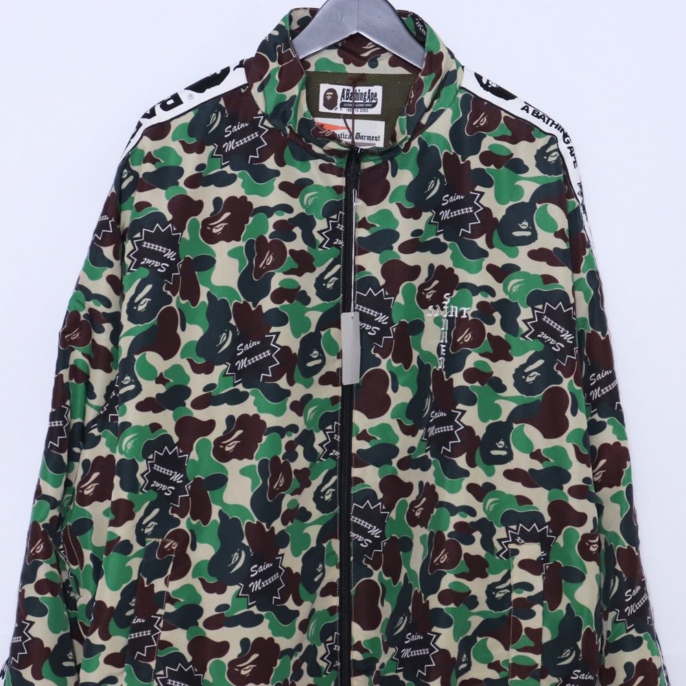 SAINT MICHAEL × A BATHING APE AP TRACK JKT ST APE CAMO L