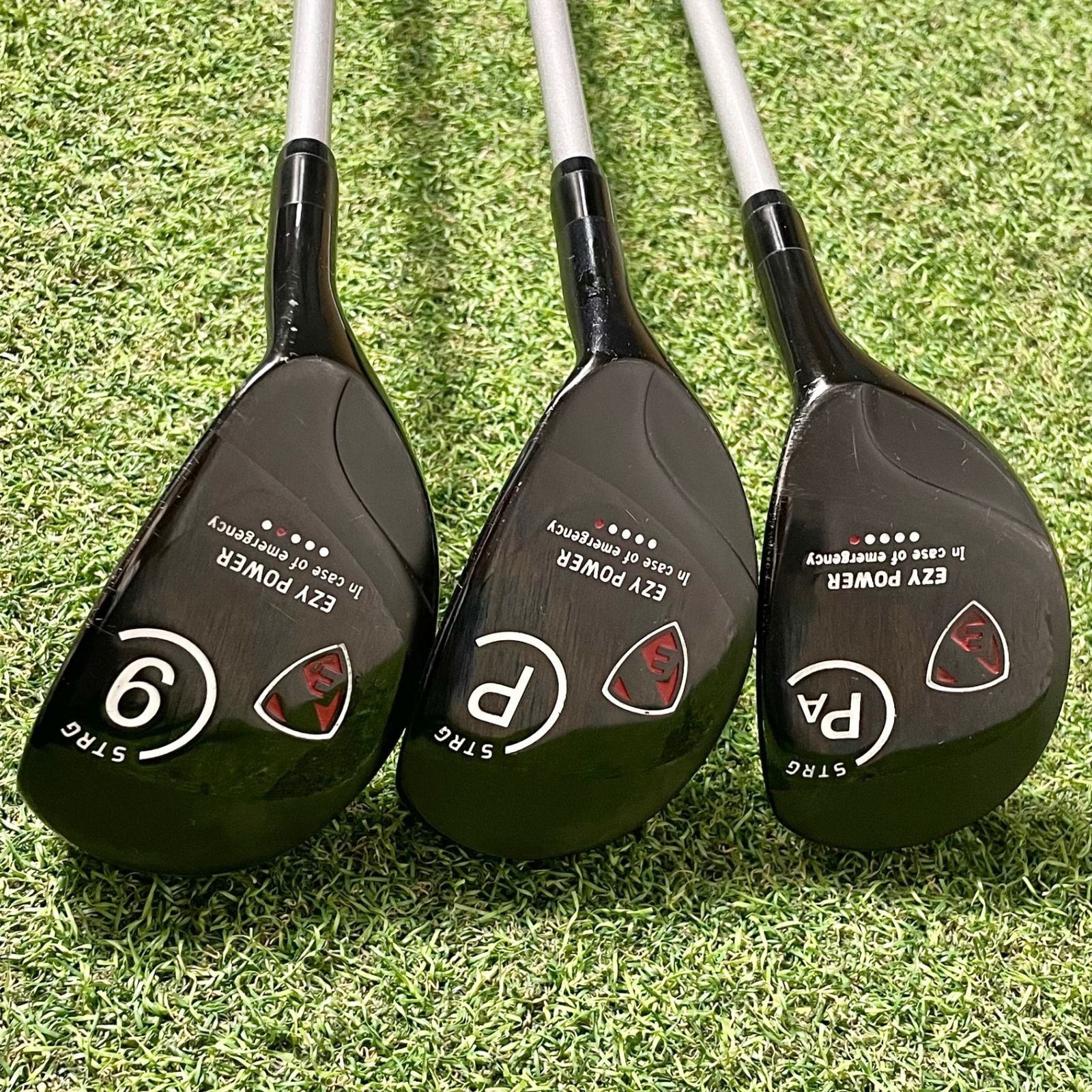 シニアゴルフ研究所　EZY POWER アイアンセット 6本セット シニアゴルフ研究所 EZY POWER アイアンセット 6-PA Amazon.co.jp