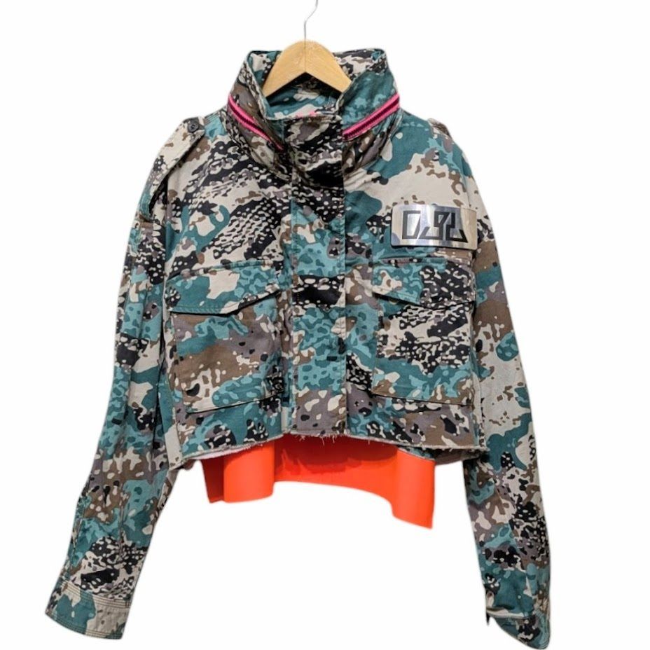 DIESEL　ディーゼル　L　迷彩　ミリタリー　カモフラ　ジャケット　薄手 DIESEL ディーゼル L 迷彩 ミリタリー カモフラ ジャケット 薄手