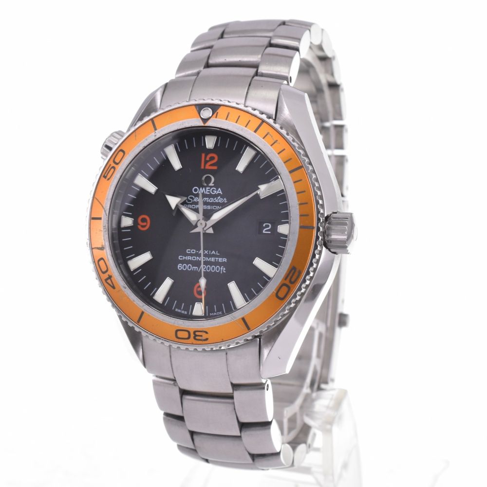 オメガ OMEGA 2209.50 シーマスター プラネットオーシャン 600 デイト 自動巻き メンズ K 142803