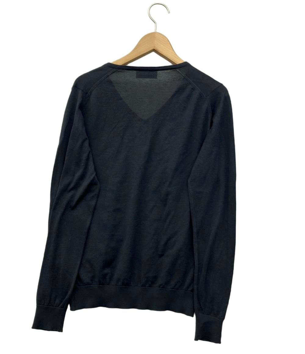 ジョンスメドレー 長袖ニット Vネック レディース SIZE M M JOHN SMEDLEY