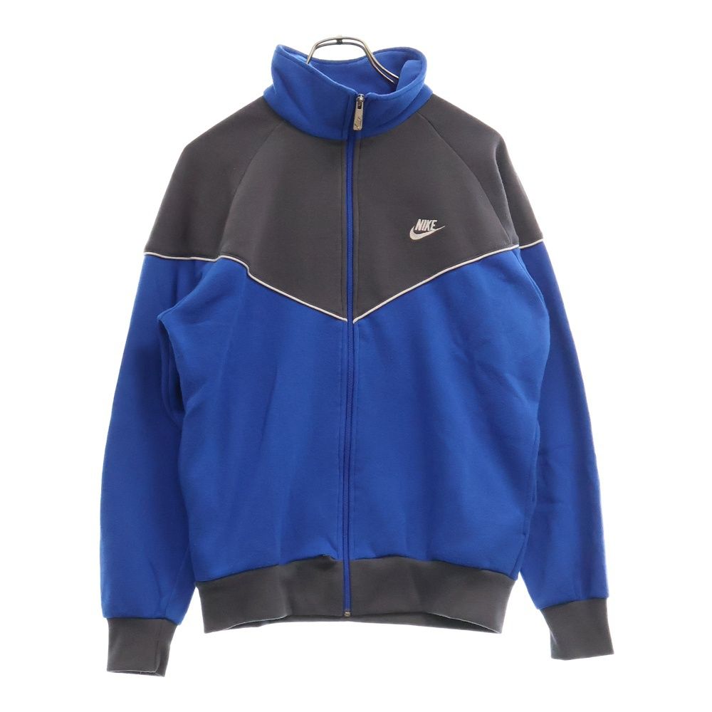 NIKE ナイキ 90s VINTAGE 銀タグ ロゴトラックジャージージャケット ブルー|グレー