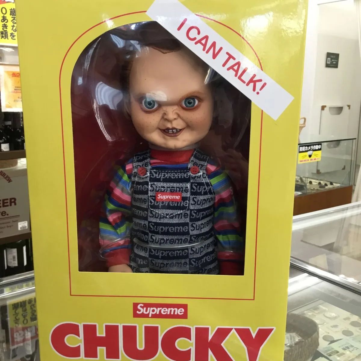 新品未使用　supremeコラボ チャッキー　CHUCKY Amazon.co.jp: [シュプリーム] Chucky Doll チャッキー ドール