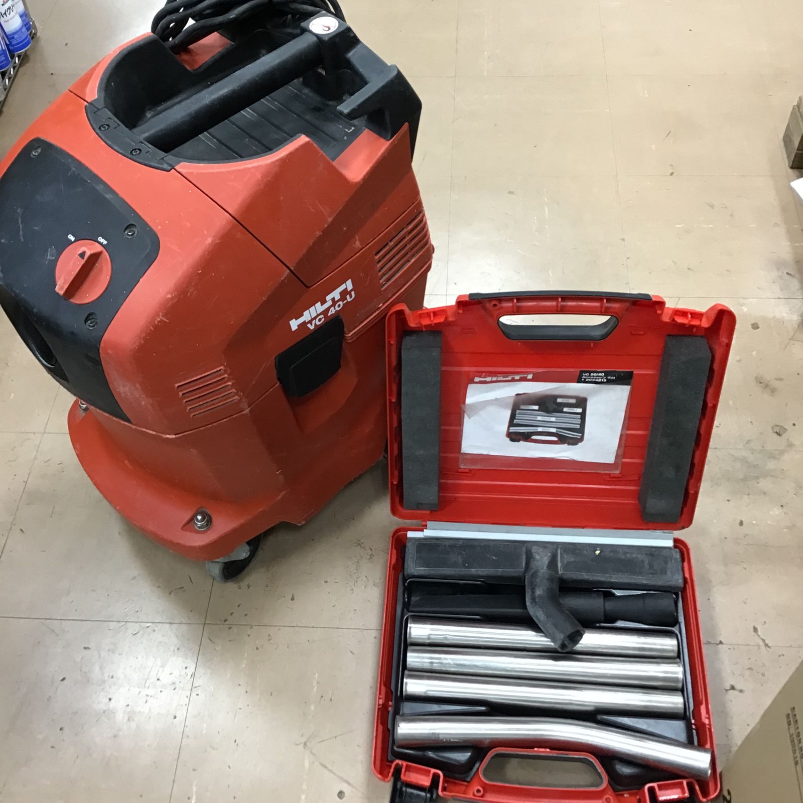 HILTI/ヒルティ バキュームクリーナー VC40-U【草加店】 - メルカリ