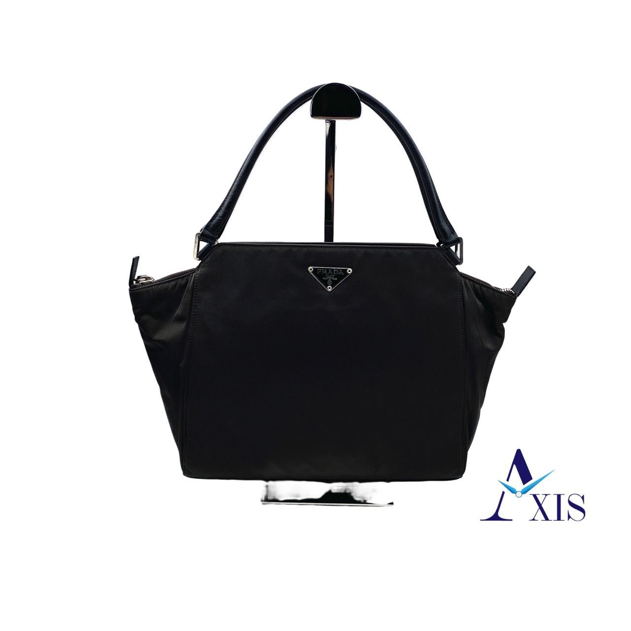 PRADA プラダ テスート ナイロン ワンショルダー ハンドバッグ ダーク  