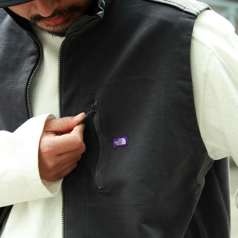 THE NORTH FACE PURPLE LABEL ハイバルキーフレンチテリーフィールド