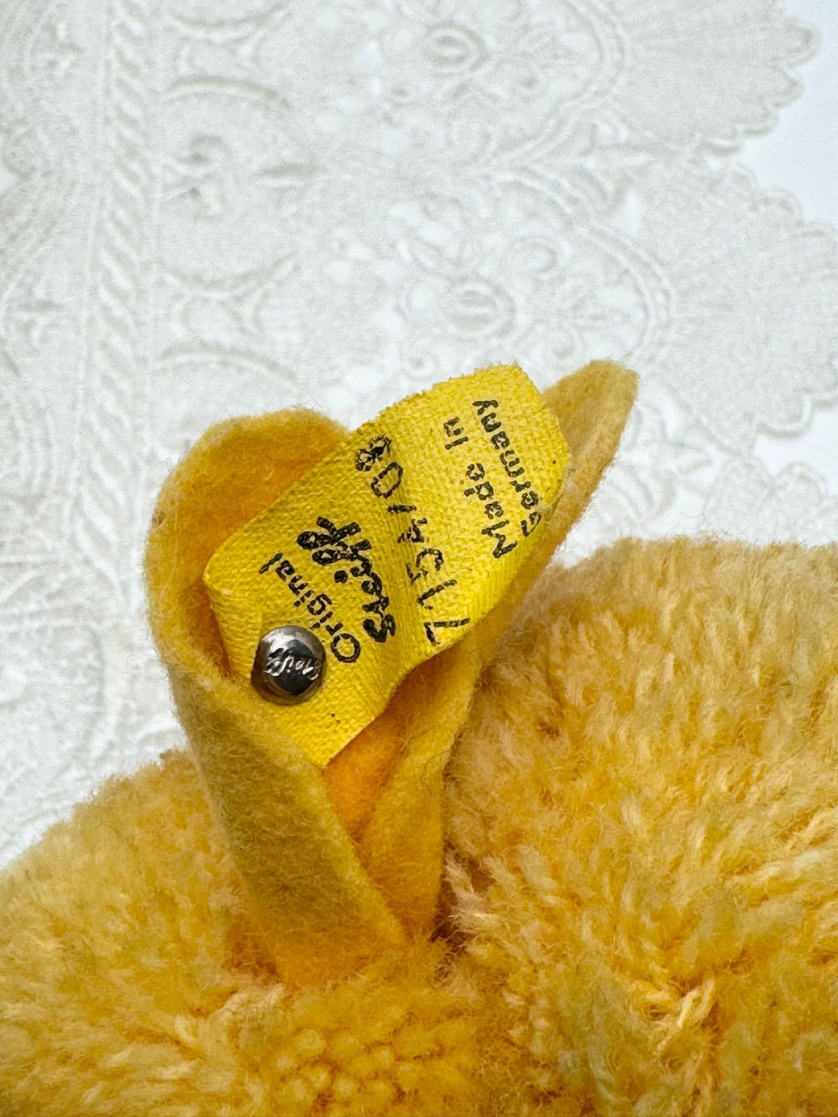 Steiff - シュタイフ★Woolen Rabbit 8cm★ぽんぽんラビット/ウサギ/兎 Steiff - シュタイフ☆Woolen Rabbit 8cm☆ぽんぽんラビット