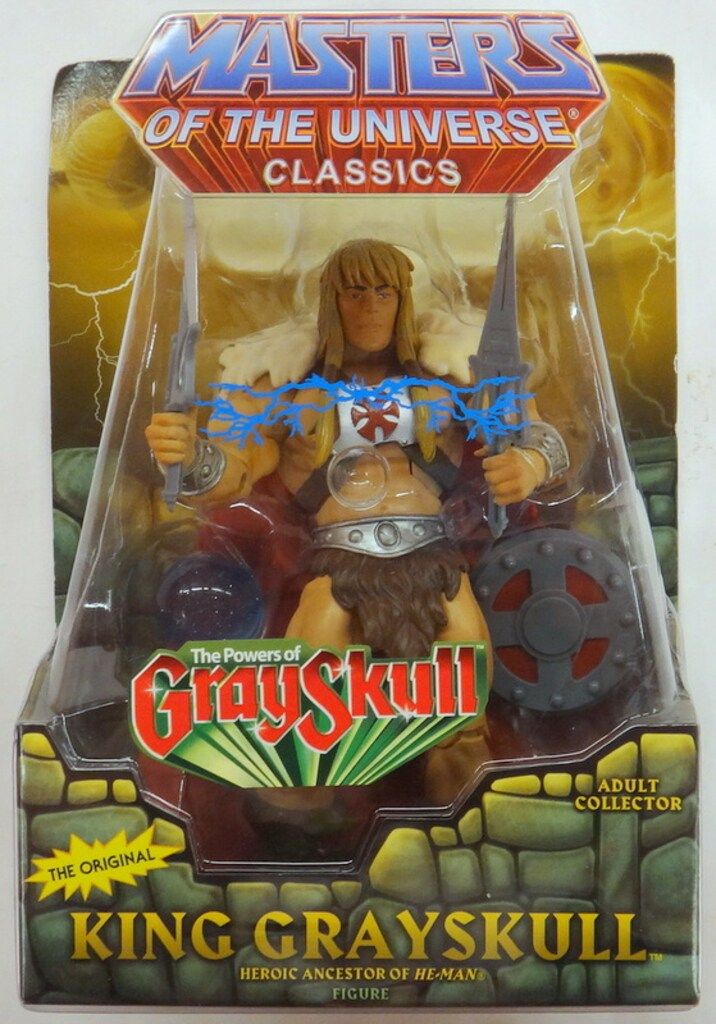 MATTEL CLASSICS KING GRAYSKULL T5804