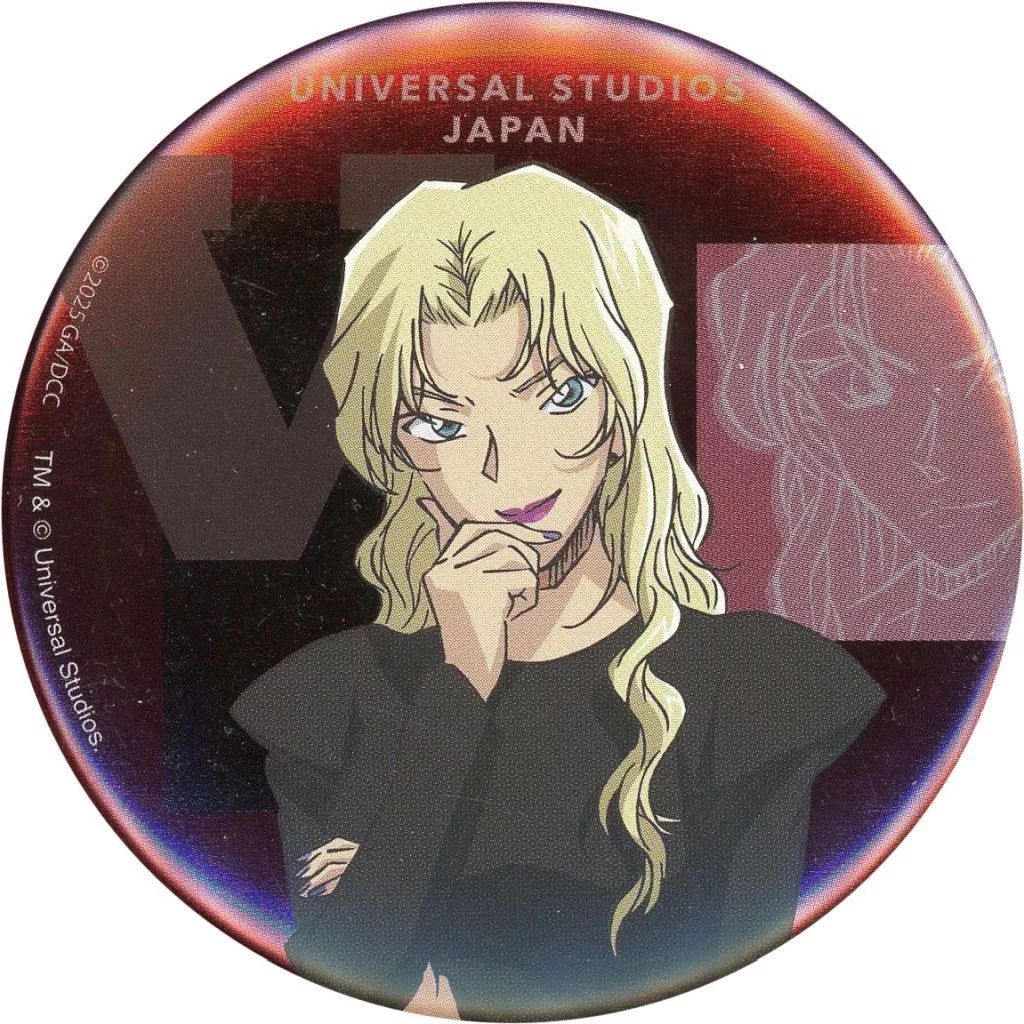 中古】バッジ・ピンズ ベルモット 「名探偵コナン・ワールド 2025 缶