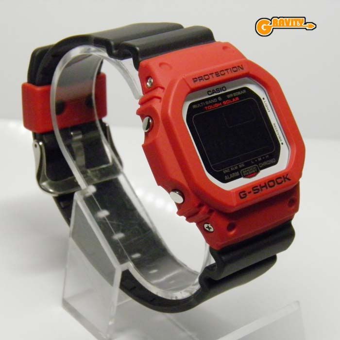 新品  未使用　CASIO G-SHOCK GW-M5610RB-4JF GW-M5610RB-4 Casio G-Shock Black Red Street Casual Fashions