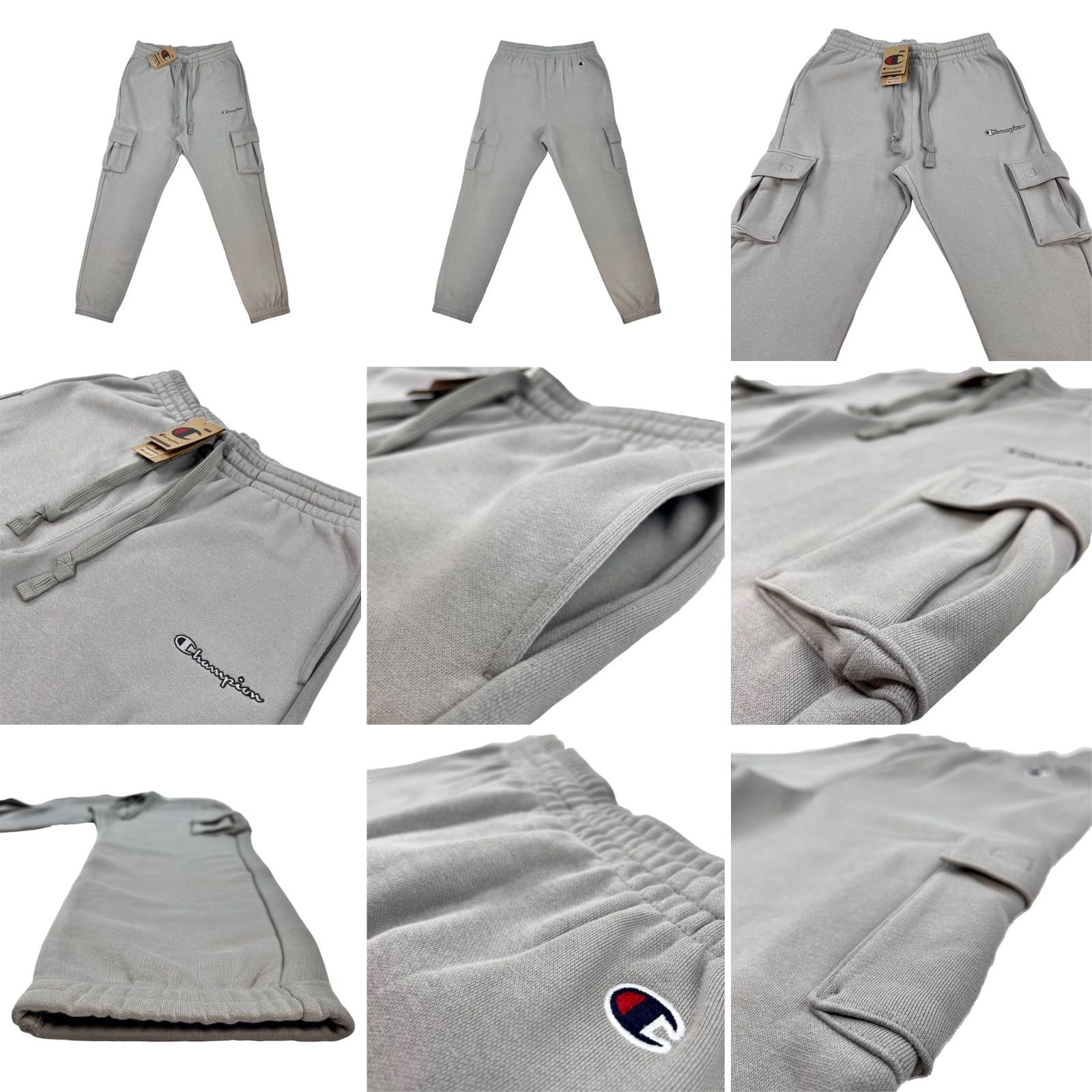 新品 CHAMPION チャンピオン マルチカラー ストライプ ナイロン 