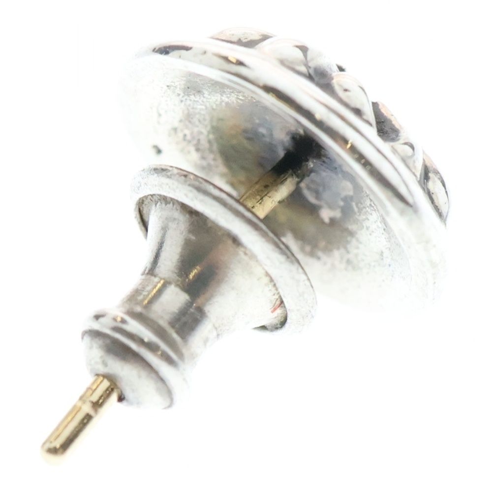 CHROME HEARTS クロムハーツ STUD CRSBLL 1 DIA クロスボールスタッドピアス 1ダイヤ シルバー