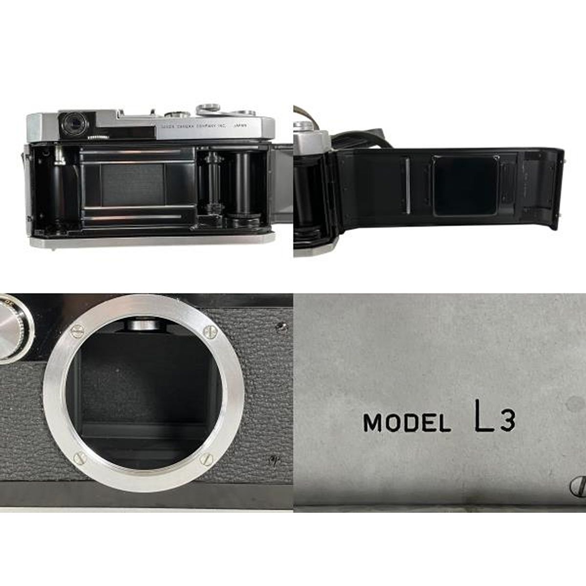 キャノン旧F1レンズ、ファインダーセット 1950s Canon レンジ