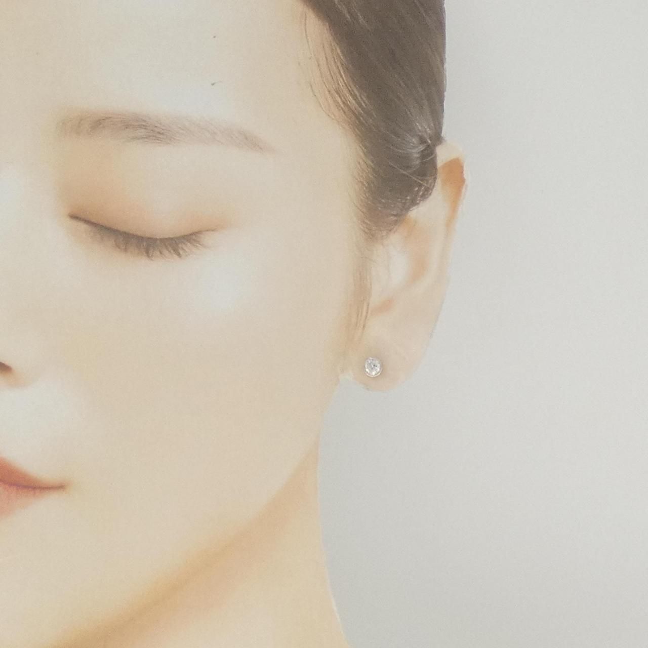 リメイク PT900 ダイヤモンド ピアス 0.310CT F I1 Fair 片耳 FORTGASGNV_COM_BR