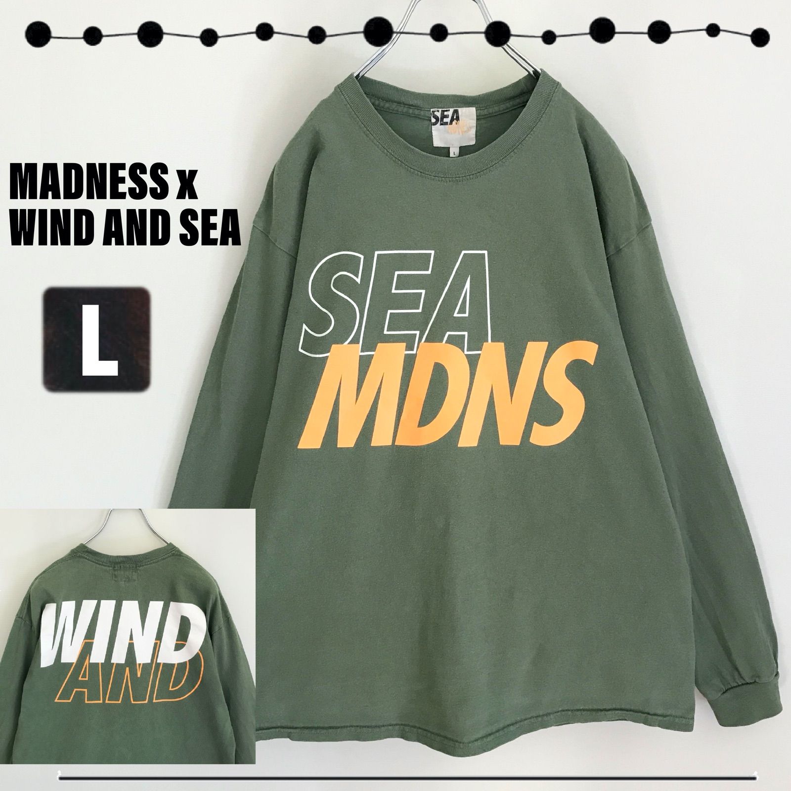 WIND AND SEA × MADNESS コラボ ロンT ウィンダンシー - トップス