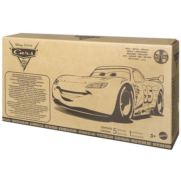 MATTEL 1:55 DISNEY PIXAR CARS 2 PORTO CORSA SET【カーズ】ミニカー