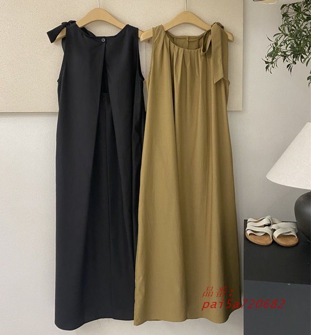 ノースリーブ ワンピース