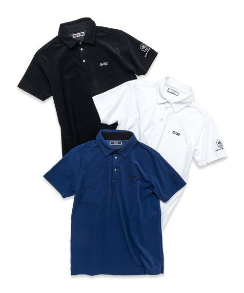 お取り寄せ SY32 by SWEET YEARS シャツ 半袖 ポリシャツ 襟付き 無地 レディース ブランド おしゃれ ゴルフ スポーツ SYG-24SABS03