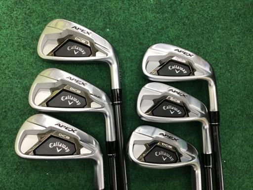 キャロウェイ APEX DCB 2021 6S アイアンセット IR Diamana 55 for CW 2021 APEX IR フレックスR メンズ 男性用 右利き 右用 Bランク ゴルフクラブ