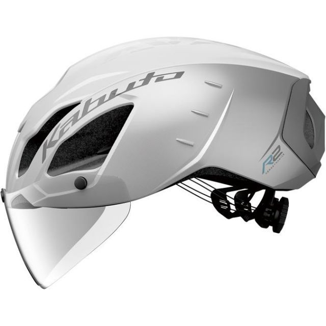 OGK KABUTO オージーケーカブト AERO R 2 TR トライアスロン エアロヘルメット マットホワイト S M