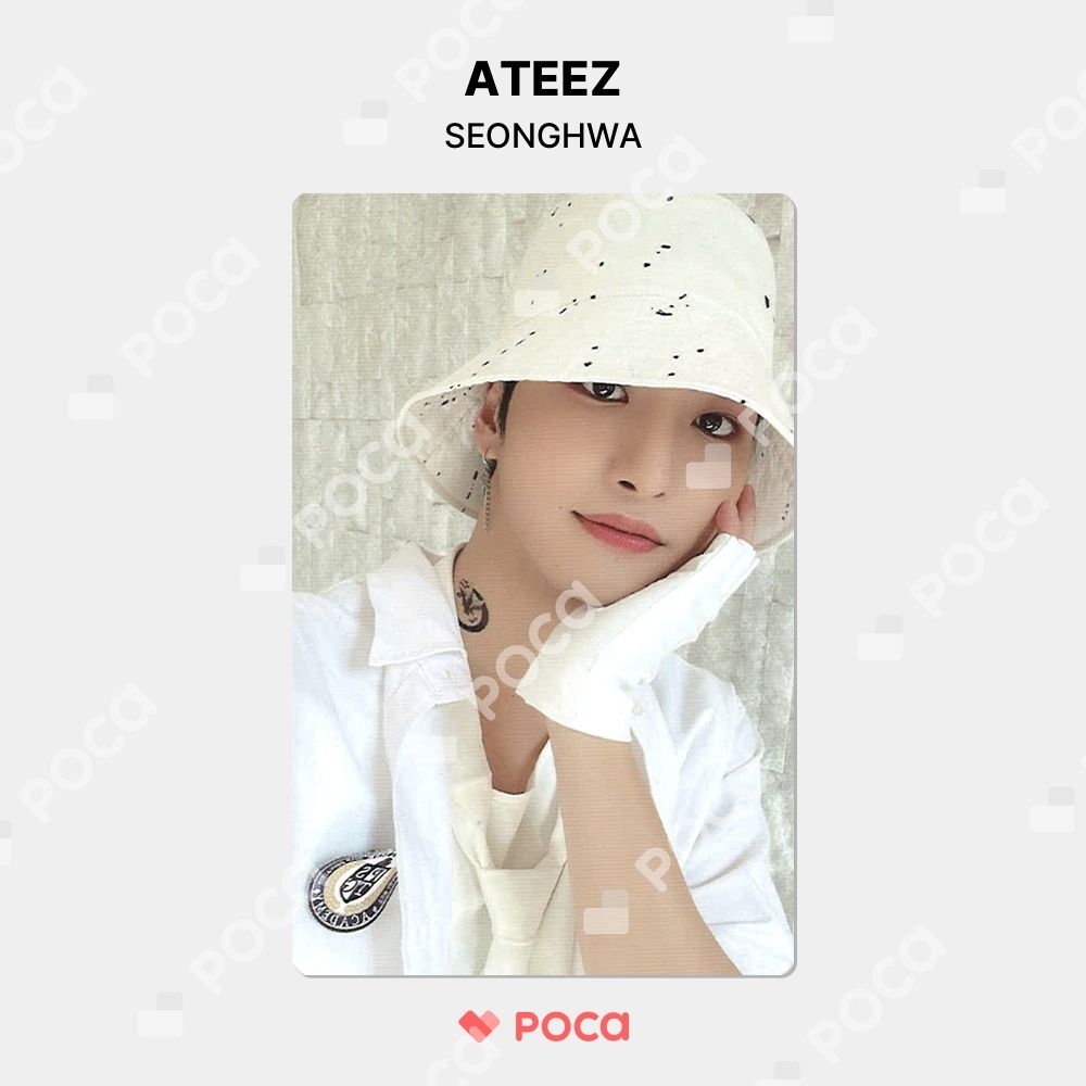 ateez cgv 2週目　ソンファ　トレカ 公式 ATEEZ CGV 特典 トレカ ソンファ フォトカード 入場特典 2