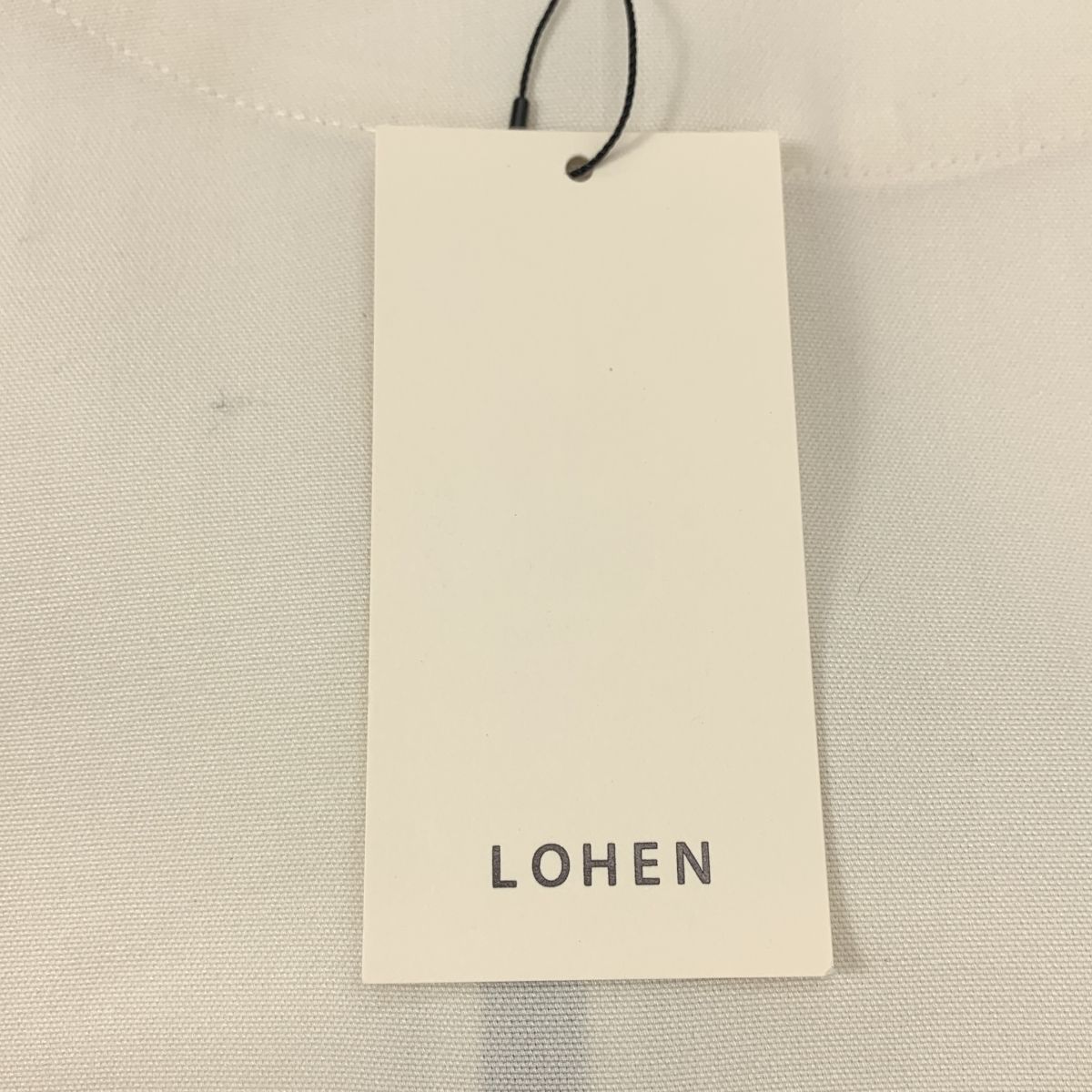 【美品】  LOHEN / ローヘン | サイドボックスタックブラウス | F | ホワイト系 | レディース 美品】 LOHEN / ローヘン | サイドボックスタックブラウス | F