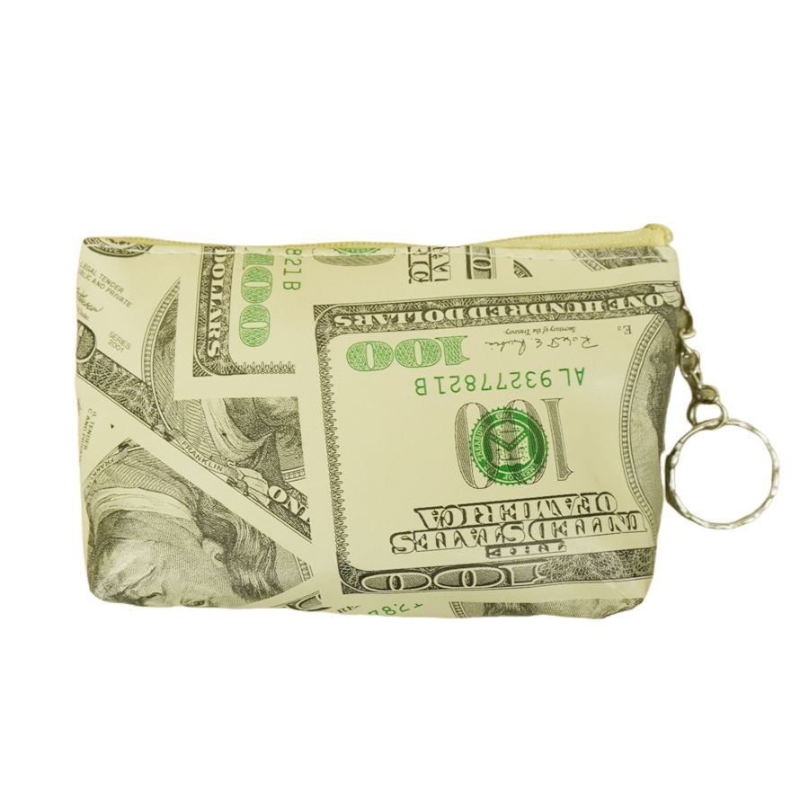 新品 男女兼用 ポーチ 100DOLLER MINI POUCH COIN CASE 100ドル