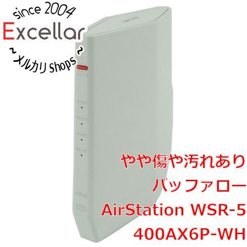 bn:3] BUFFALO 無線LANルーター AirStation WSR-5400AX6P-WH