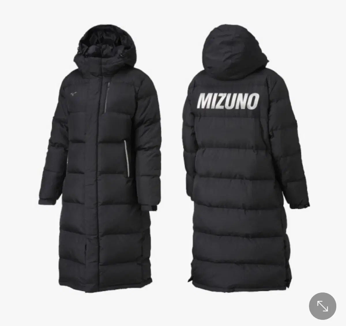 mizuno(ミズノ) ロング丈ダウンパーカー