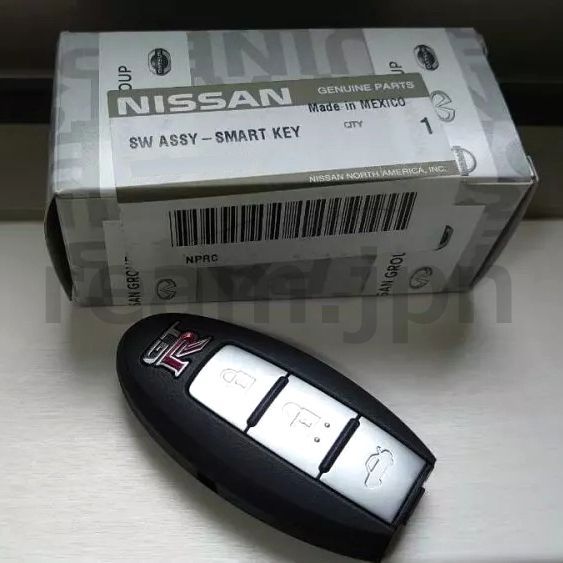 新品 日産純正 35 GT-R GTR スマートキー インテリジェントキー キーレスキー Nissan genuine R35 intelligent  key keyless 3button JDM - メルカリ