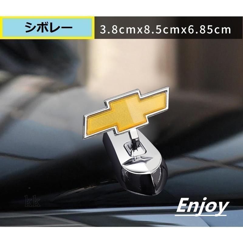 新品 シボレー CHEVROLET車ボンネットマーク フロントエンブレム ウ 