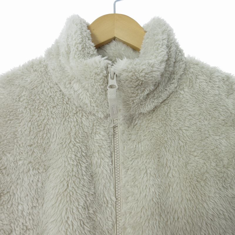 ユニクロ UNIQLO 22AW 美品 ファーリーフリースフルジップジャケット