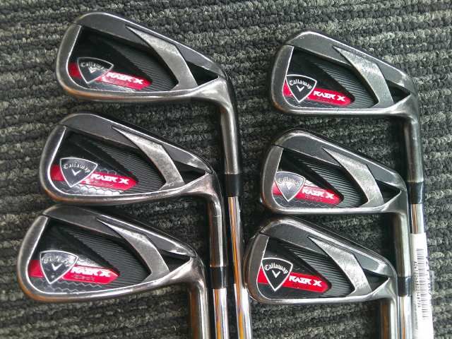 アイアンセット キャロウェイ RAZR X BLACK NSPRO950GH JP 6本セット S 24 4879 博多