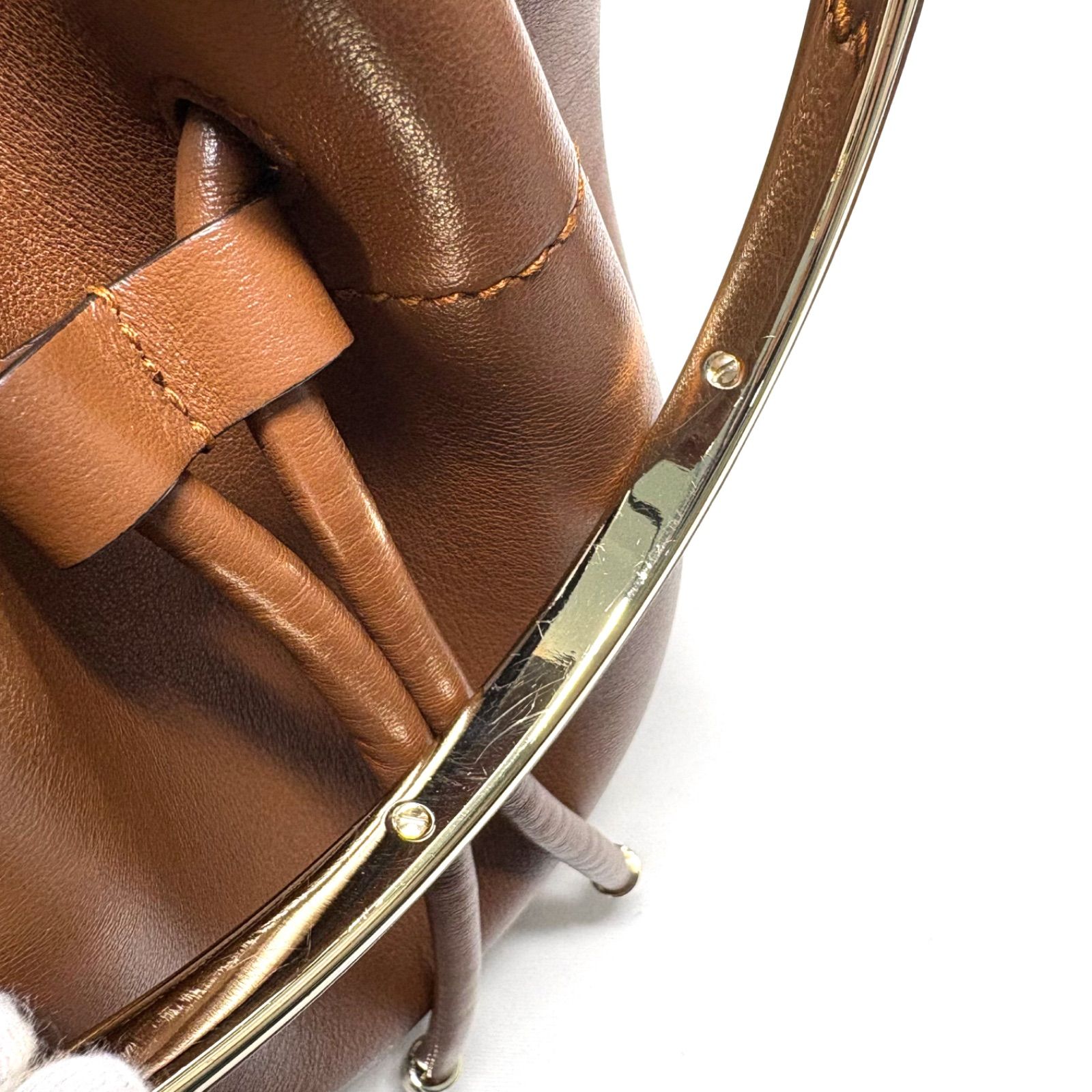 美品】 JIMMY CHOO ジミーチュウ ボンボンバケット BON BON BUCKET 