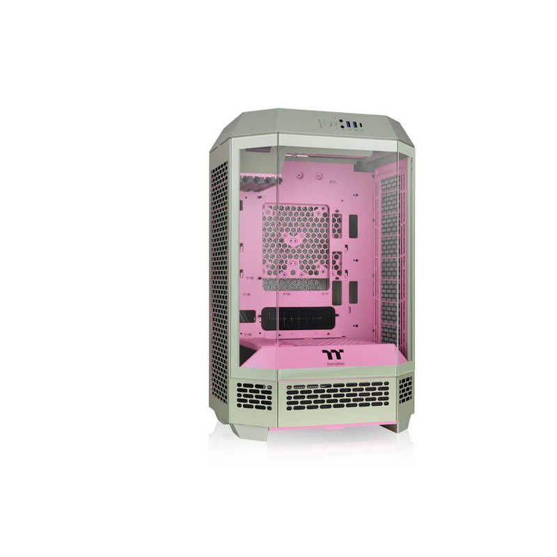 全国無料，格安 【 新品 未開封 】 THERMALTAKE The Tower 300 Matcha Plum CA-1Y4-00SJWN-00 未使用 送料無料 PCケース(自作PC用)