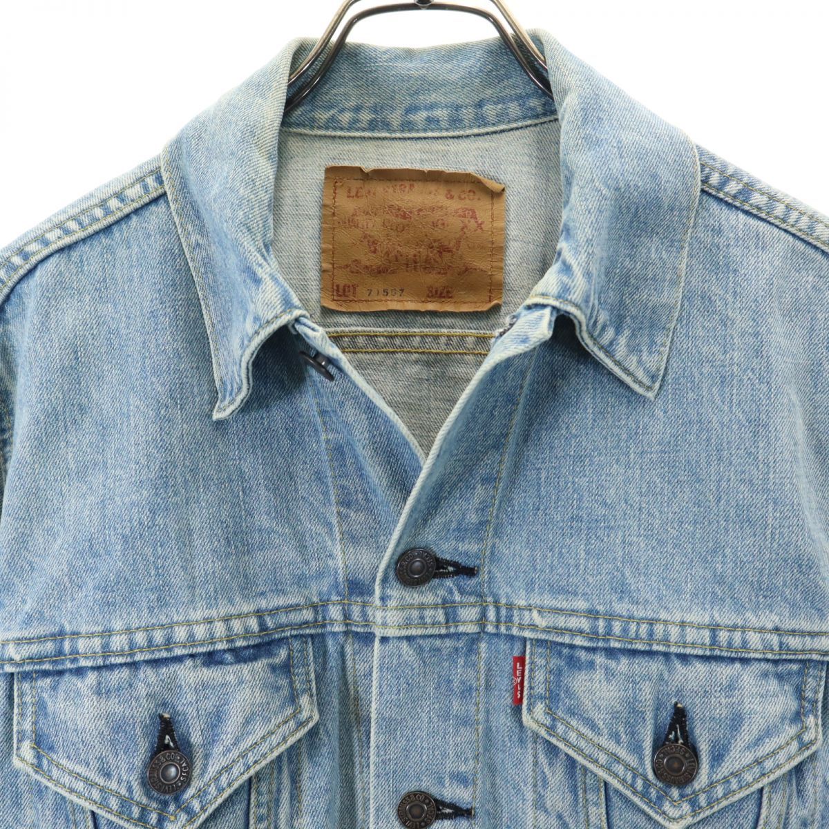 Levi's リーバイスoldデニムジャケット【型番70740】 Levi's 70740 デニムジャケット Mサイズ - メルカリ