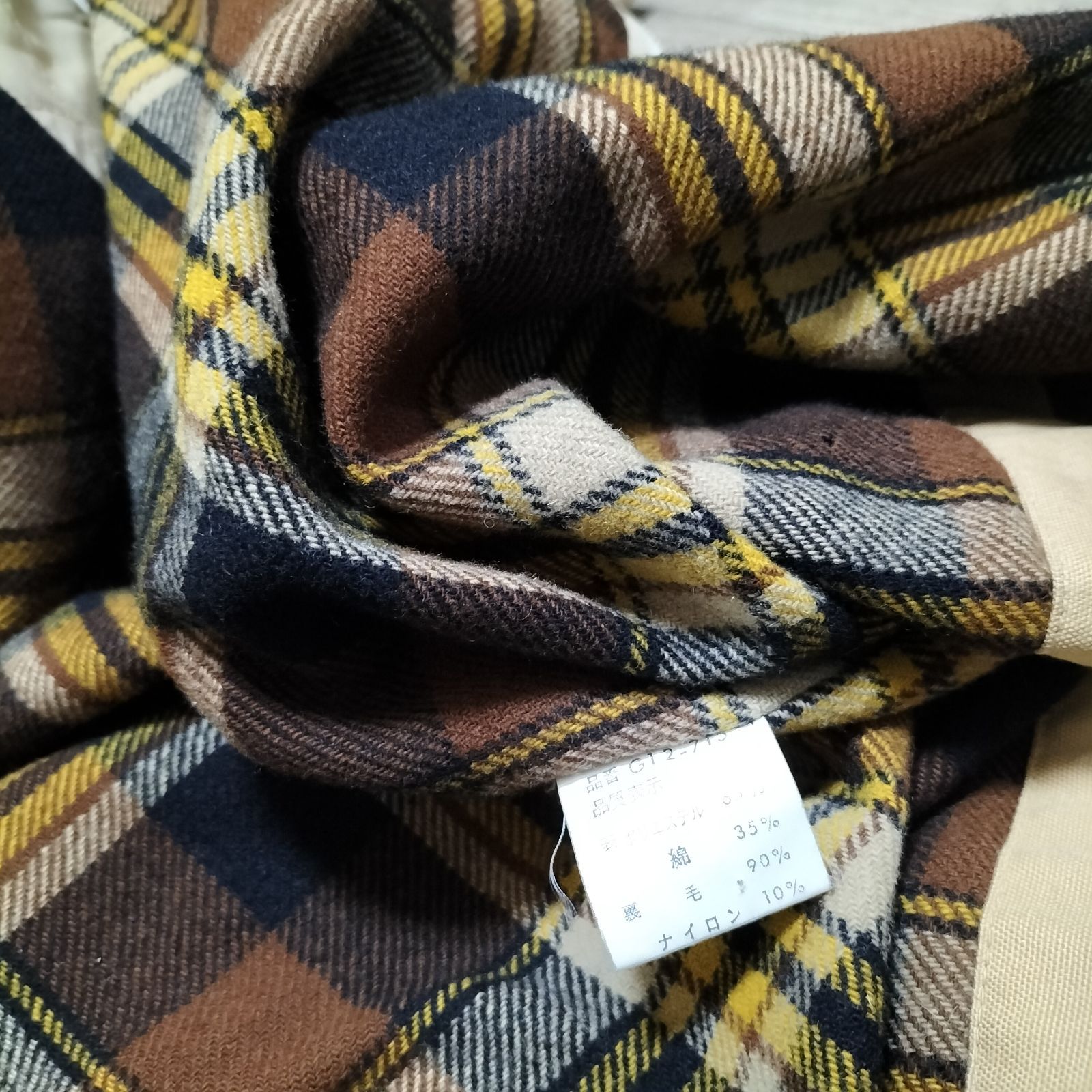 ☆60-70s McGREGOR ドンキーコート スパニッシュコート ショールカラー