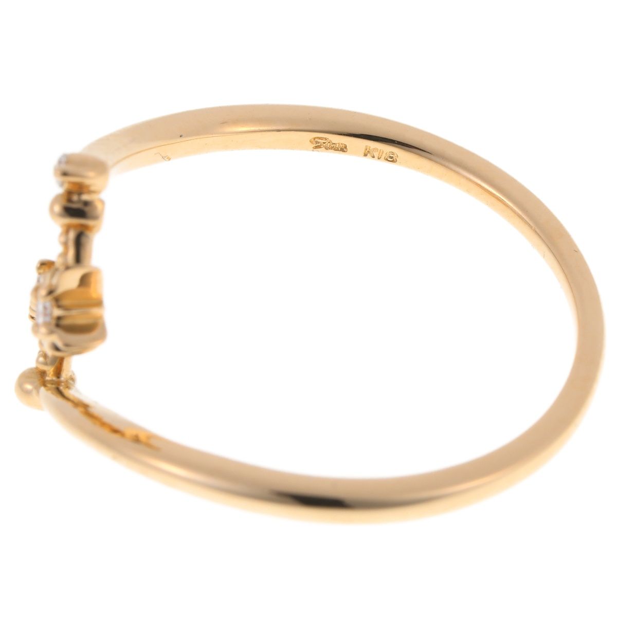 STAR JEWELRY スタージュエリー K18YG イエローゴールド ダイヤ  