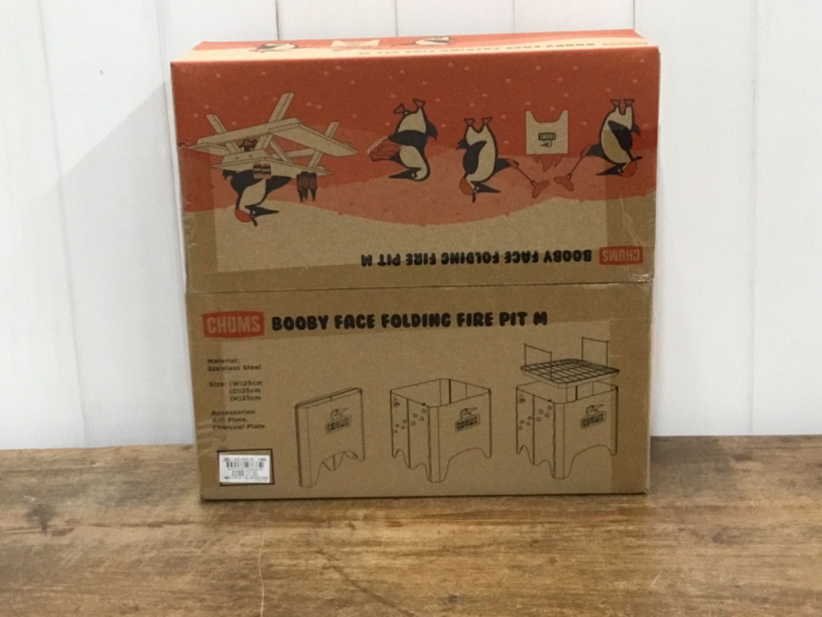 新品 ﾁｬﾑｽ Booby Face Folding Fire Pit M - メルカリ