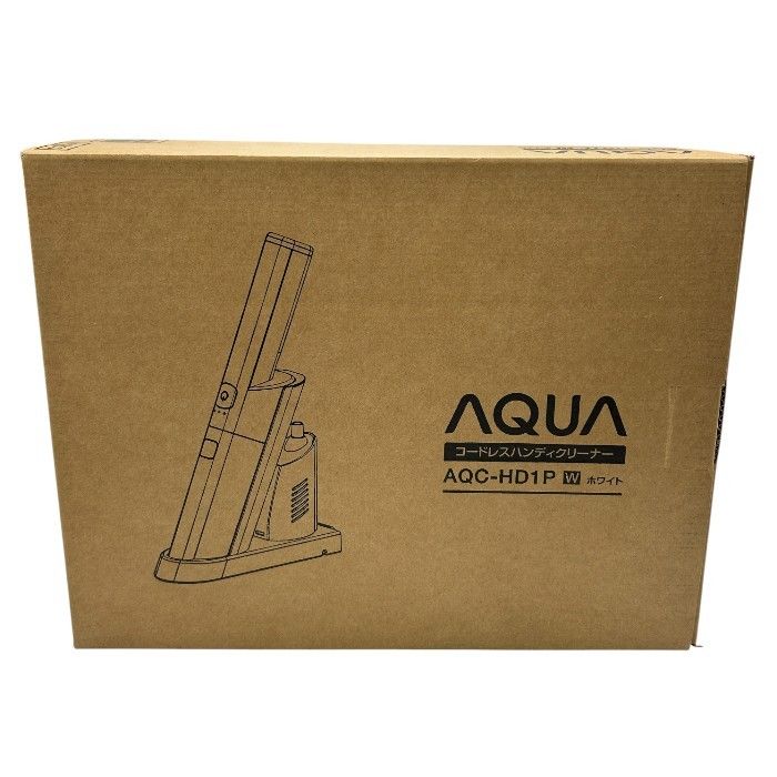 AQUA アクア コードレス ハンディクリーナー AQC-HD1P 充電式 軽い コンパクト ブロワー W４