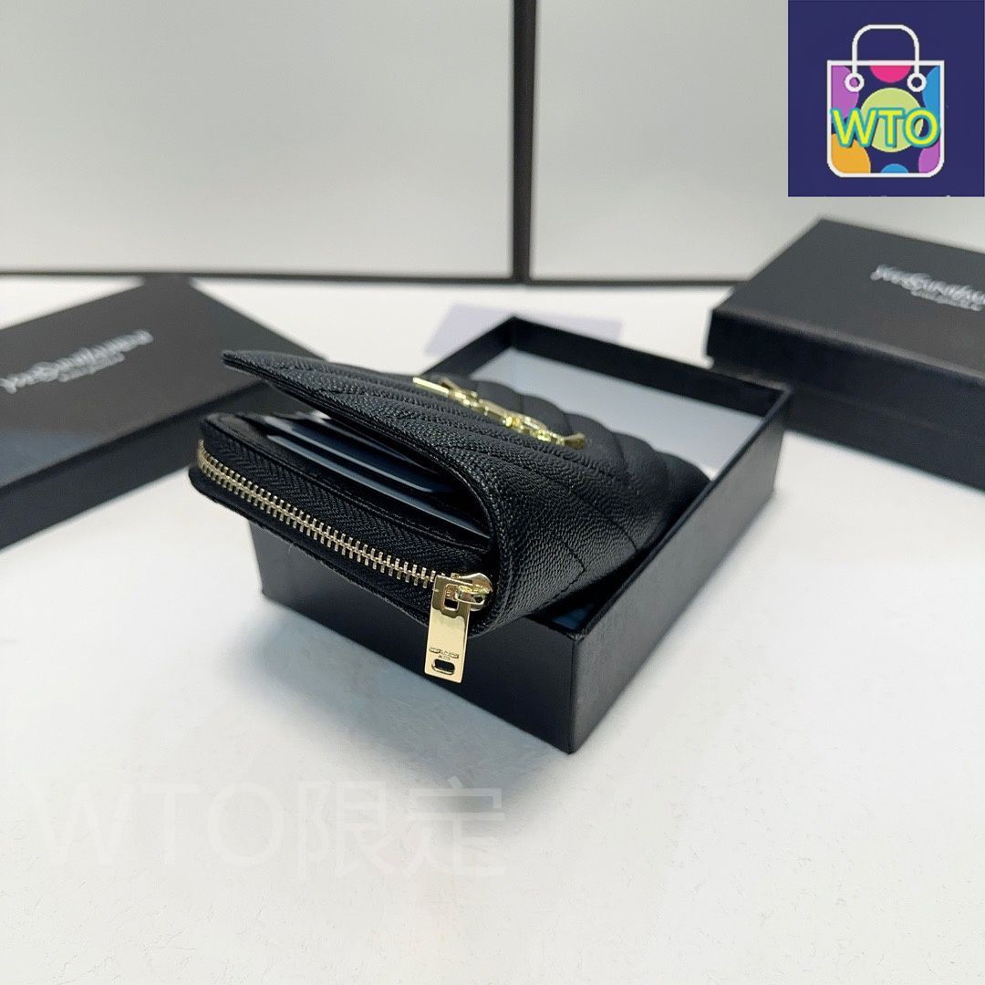 ファッション雑貨・小物その他 Saint Laurent 779820 Y9960 今日特価】Yves Saint Laurent イヴサンローラン 小型ウォレット