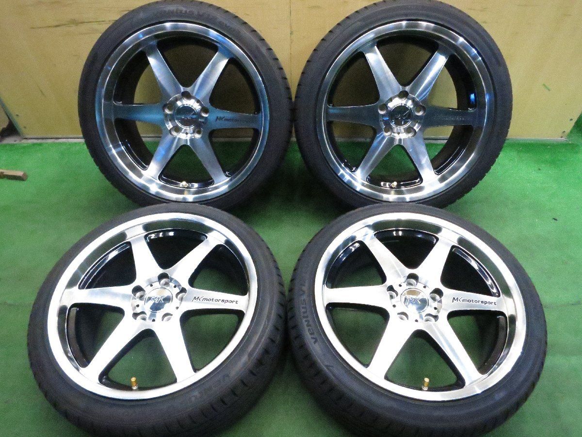 *送料無料* バリ溝！20年！キレイ！BMW 等  MK motorsport MK6 225/40R19 265/35R19 ハンコック ベンタス V12 evo2 19インチ3021408Hノ