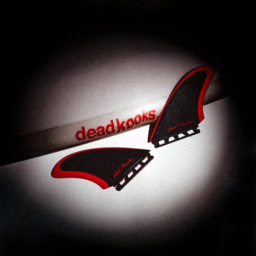 DEADKOOKS × DEFLOW UTOPIA TWIN ツインフィン DEFLOW デフロウ FIN DEADKOOKS UTOPIA TWIN UTOPIA TWIN