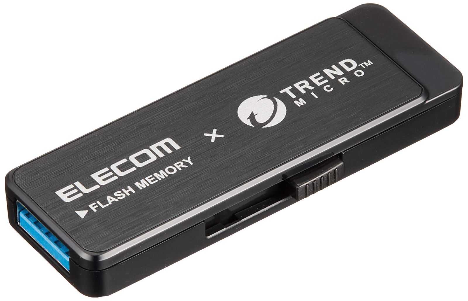 爆買い，新品 エレコム USBメモリ USB3.0 トレンドマイクロ製ウイルス対策ソフト搭載 8GB ブラック MF-TRU308GBK [8GB] その他