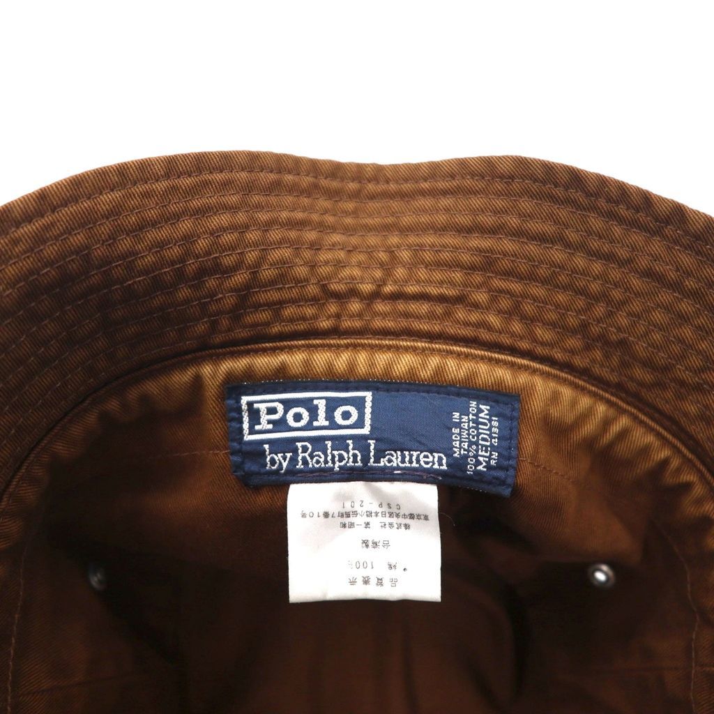 Polo by Ralph Lauren 90年代 バケットハット M ブラウン