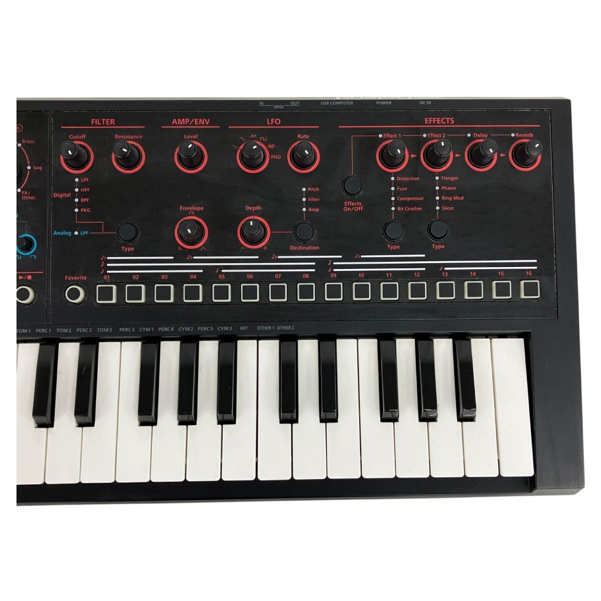 Roland JD-Xi アナログシンセサイザー 37鍵 楽器 音響機材