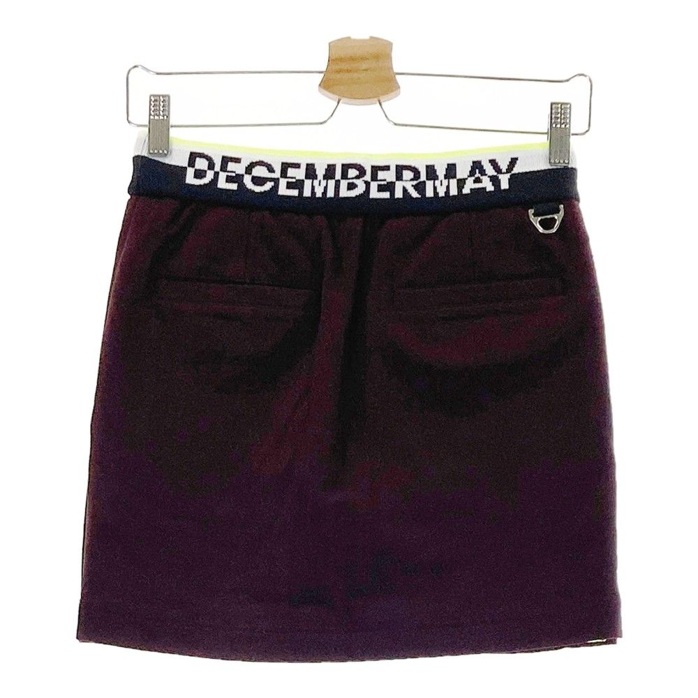 サイズ S DECEMBERMAY ディセンバーメイ インナー付 スカート ブラウン系 240101393825 ゴルフウェア レディース ストスト