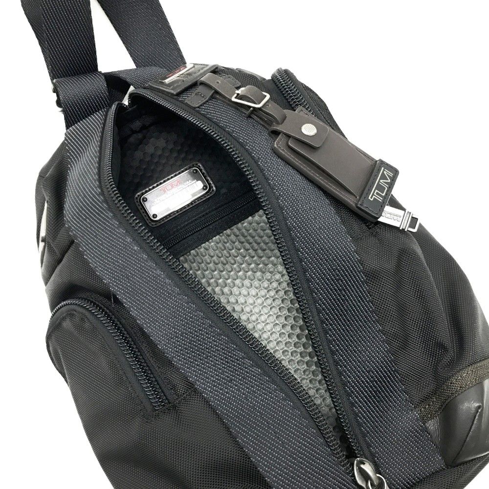 TUMI トゥミ 222318HK2 モントレースリングバッグ ブラック メンズ TUMI トゥミ 222318HK2 モントレースリングバッグ ブラック メンズ